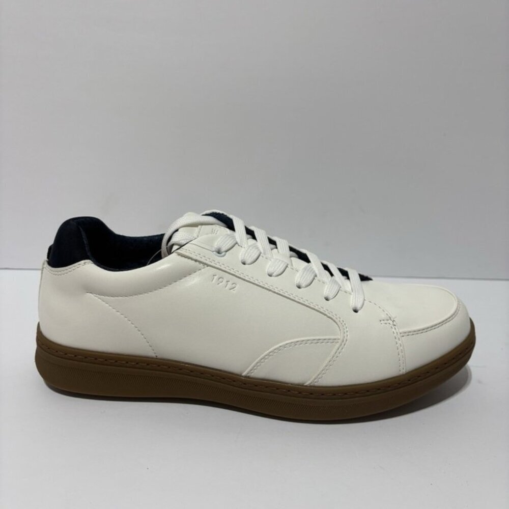 Nunn Bush Men’s Aspire White Lo Top Oxford, Size 8.5 Wide